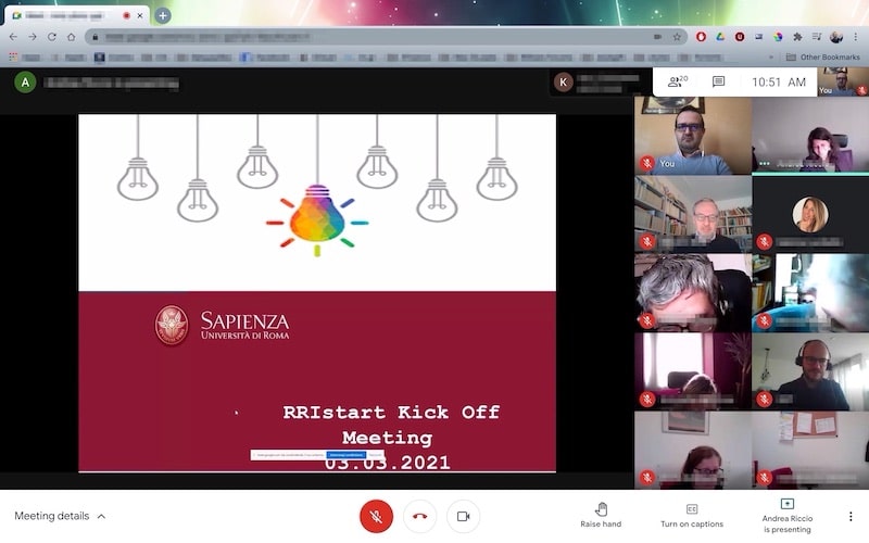 You are currently viewing EU Project RRIstart – Virtual Kick-off meeting