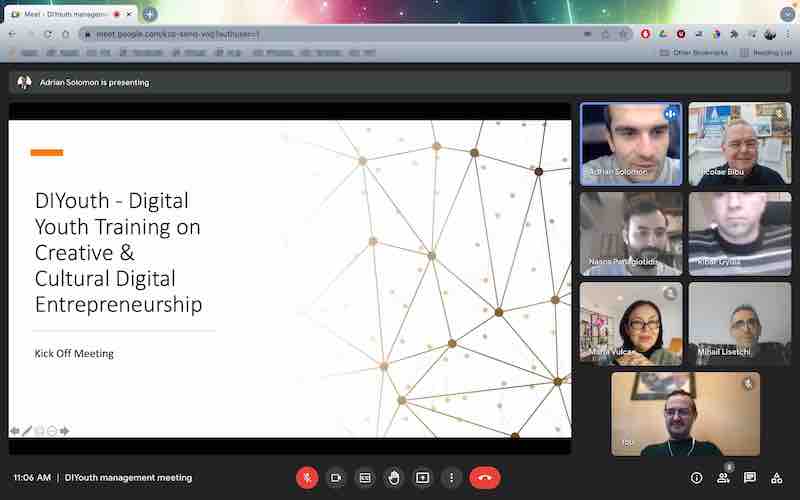 You are currently viewing EU Project – DIYouth Virtual Kick-off Meeting