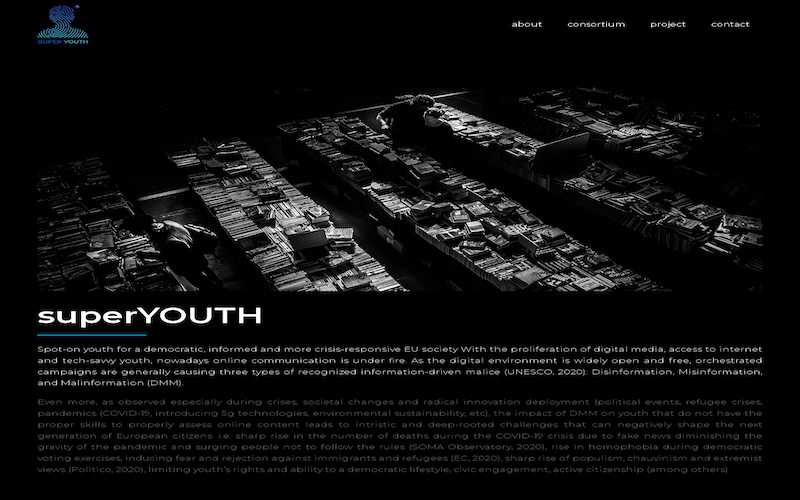 You are currently viewing EU Project – superYOUTH official website launch